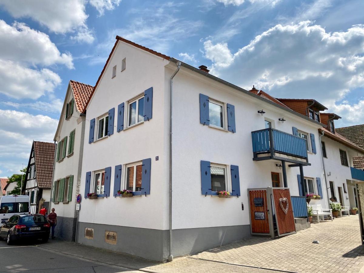 Gaestehaus Sellemols Ferienwohnung Korbmacher Heuchelheim-Klingen Bagian luar foto